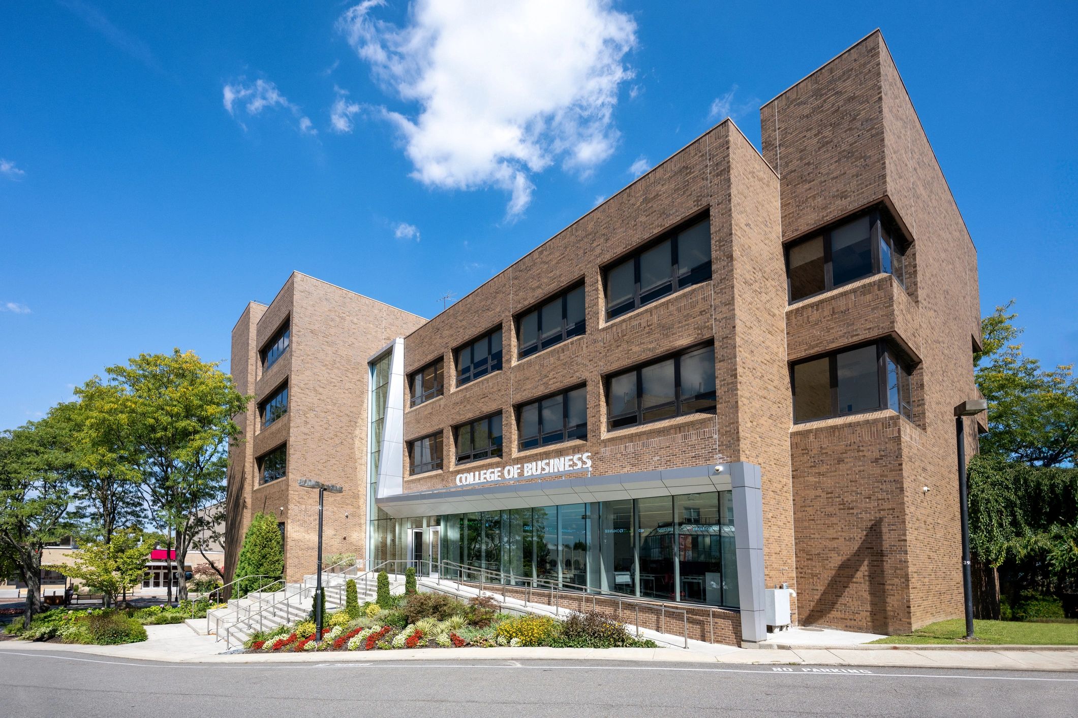 College of Business building facade